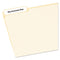 Mini-sheets Permanent File Folder Labels, 0.66 X 3.44, White, 12/sheet, 25 Sheets/pack