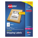 Shipping Labels W/ Trueblock Technology, Laser Printers, 5.5 X 8.5, White, 2/sheet, 100 Sheets/box