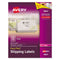 Matte Clear Easy Peel Mailing Labels W/ Sure Feed Technology, Laser Printers, 3.33 X 4, Clear, 6/sheet, 50 Sheets/box