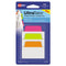 Ultra Tabs Repositionable Tabs, Standard: 2" X 1.5", 1/5-cut, Assorted Neon Colors, 24/pack