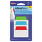 Ultra Tabs Repositionable Tabs, Standard: 2" X 1.5", 1/5-cut, Assorted Colors (blue, Green And Red), 24/pack