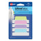 Ultra Tabs Repositionable Tabs, Margin Tabs: 2.5" X 1", 1/5-cut, Assorted Pastel Colors, 24/pack