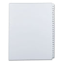 Preprinted Legal Exhibit Side Tab Index Dividers, Allstate Style, 25-tab, 151 To 175, 11 X 8.5, White, 1 Set