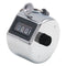 Tally I Hand Model Tally Counter, Registers 0-9999, Chrome