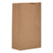 Grocery Paper Bags, 30 Lb Capacity, #3, 4.75" X 2.94" X 8.56", Kraft, 500 Bags