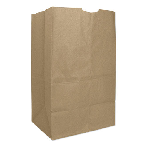 Grocery Paper Bags, 57 Lb Capacity, #20 Squat, 8.25" X 5.94" X 13.38", Kraft, 500 Bags