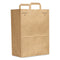 Grocery Paper Bags, Attached Handle, 30 Lb Capacity, 1/6 Bbl, 12 X 7 X 17, Kraft, 300 Bags