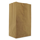 Squat Paper Grocery Bags, 57 Lb Capacity, 1/8 Bbl, 10.13" X 6.75" X 14.38", Kraft, 500 Bags