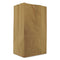 Squat Paper Grocery Bags, 57 Lb Capacity, 1/8 Bbl, 10.13" X 6.75" X 14.38", Kraft, 500 Bags