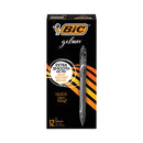 Gel-ocity Quick Dry Gel Pen, Retractable, Medium 0.7 Mm, Black Ink, Black Barrel, Dozen