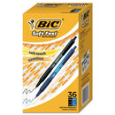 Soft Feel Ballpoint Pen Value Pack, Retractable, Medium 1 Mm, Assorted Ink And Barrel Colors, 36/pack