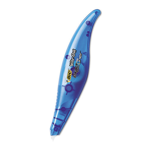 Wite-out Brand Exact Liner Correction Tape, Non-refillable, Blue Applicator, 0.2" X 236"