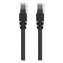 Cat5e Snagless Patch Cable, 10 Ft, Black