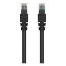 Cat6 Utp Computer Patch Cable, 5 Ft, Black