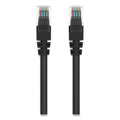 Cat6 Utp Computer Patch Cable, 10 Ft, Black