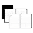 Enterprise Weekly/monthly Planner, Enterprise Formatting, 11 X 8.5, Black Cover, 12-month (jan To Dec): 2024