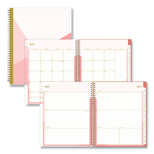 Cali Create-your-own Cover Academic Year Weekly/monthly Planner, Pink Artwork, 11 X 8.5, 12-month (july-june): 2023-2024