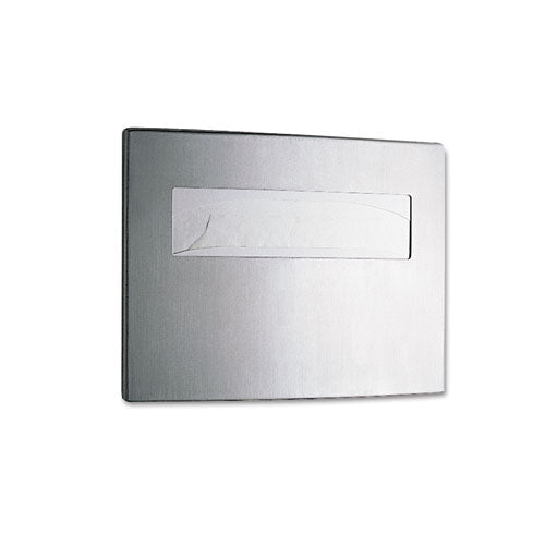 Stanless Steel Toilet Seat Cover Dispenser, Conturaseries, 15.75 X 2.25 X 11.25, Satin Finish