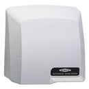 Compact Automatic Hand Dryer, 115 V, 10.18 X 5.18 X 10.93, Gray