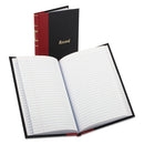 Record And Account Book With Red Spine, Custom Rule, Black/red/gold Cover, 7.5 X 5 Sheets, 144 Sheets/book