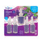Electric Scented Oil Air Freshener Refill, Sweet Lavender And Violet, 0.67 Oz Bottle, 5/pack