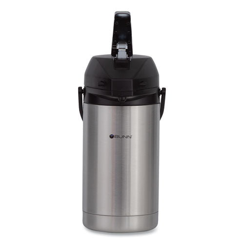 3 Liter Lever Action Airpot, Stainless Steel/black