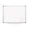 Earth Silver Easy-clean Dry Erase Board, 48 X 36, White Surface, Silver Aluminum Frame