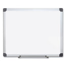 Porcelain Value Dry Erase Board, 48 X 96, White Surface, Silver Aluminum Frame