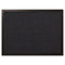 Designer Fabric Bulletin Board, 24 X 18, Black Surface, Black Mdf Wood Frame