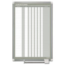 In-out Magnetic Dry Erase Board, 24 X 36, White Surface, Silver Aluminum Frame