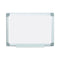 Earth Silver Easy-clean Dry Erase Board, Reversible, 24 X 18, White Surface, Silver Aluminum Frame