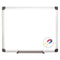 Value Lacquered Steel Magnetic Dry Erase Board, 24 X 36, White Surface, Silver Aluminum Frame