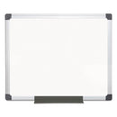 Value Melamine Dry Erase Board, 24 X 36, White Surface, Silver Aluminum Frame