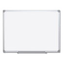 Earth Silver Easy Clean Dry Erase Boards, 96 X 48, White Surface, Silver Aluminum Frame