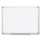 Earth Silver Easy Clean Dry Erase Boards, 96 X 48, White Surface, Silver Aluminum Frame