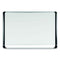 Gold Ultra Magnetic Dry Erase Boards, 48 X 36, White Surface, Black Aluminum Frame