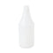 Embossed Spray Bottle, 24 Oz, Clear, 24/carton