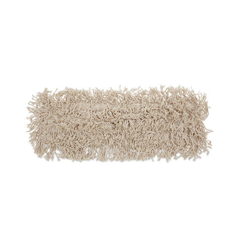 Mop Head, Dust, Cotton, 18 X 3, White