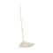 Handle/deck Mops, 16 Oz White Cotton Head, 48" Oak Wood Handle