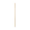 Threaded End Broom Handle, Lacquered Hardwood, 0.94" Dia X 54", Natural