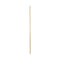 Threaded End Broom Handle, Lacquered Wood, 0.94" Dia X 60", Natural