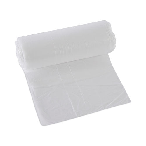 High-density Can Liners, 16 Gal, 6 Microns, 24" X 33", Natural, 50 Bags/roll, 20 Rolls/carton