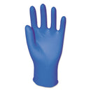 Disposable Powder-free Nitrile Gloves, Large, Blue, 5 Mil, 1,000/carton