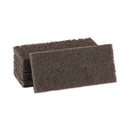 Heavy-duty Scour Pad, 4.63 X 10, Brown, 20/carton