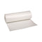 Low-density Waste Can Liners, 33 Gal, 0.6 Mil, 33 X 39, White, 25 Bags/roll, 6 Rolls/carton