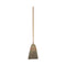 Parlor Broom, Corn Fiber Bristles, 55" Overall Length, Natural