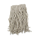 Mop Head, Cotton, Cut-end, White, 4-ply,