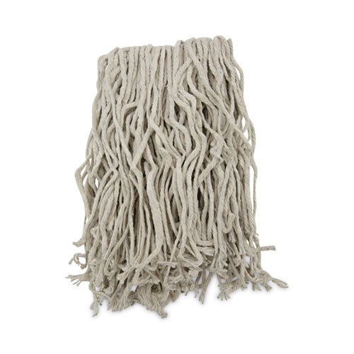 Mop Head, Cotton, Cut-end, White, 4-ply,