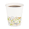 Deerfield Printed Paper Hot Cups, 10 Oz, 50 Cups/sleeve, 20 Sleeves/carton