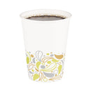 Deerfield Printed Paper Hot Cups, 12 Oz, 50 Cups/sleeve, 20 Sleeves/carton